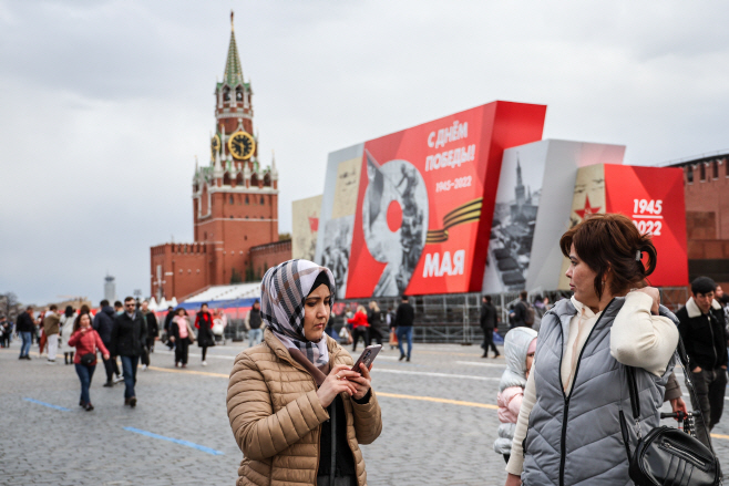 Moscow in run-up to Victory Day