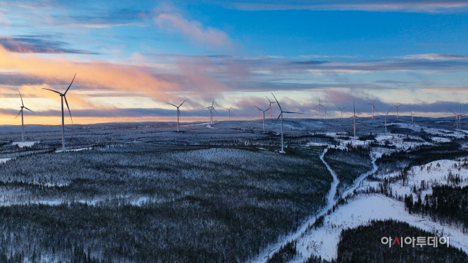 사진 스타브로 풍력 전경
