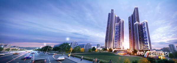 서신동 1·2구역 조감도