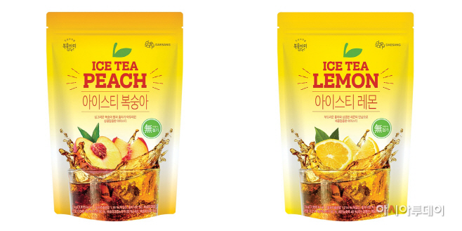 대상에프앤비(주) 복음자리 아이스티 복숭아 레몬 2종