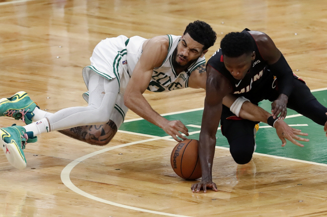 Heat Celtics Basketball <YONHAP NO-3073> (AP)