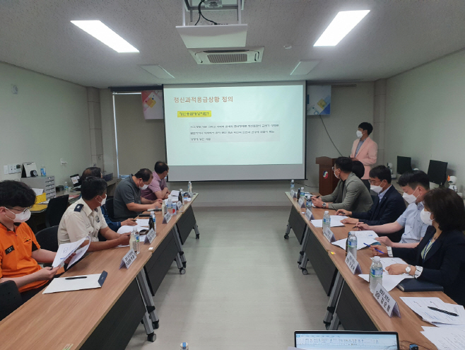 2-2. 사진(영양군, 정신응급 대응 협의체 회의 개최)