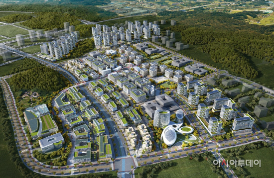 세종 5-1생활권 스마트시티 조감도