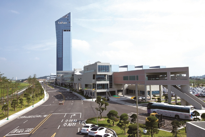 대한전선 당진공장 전경