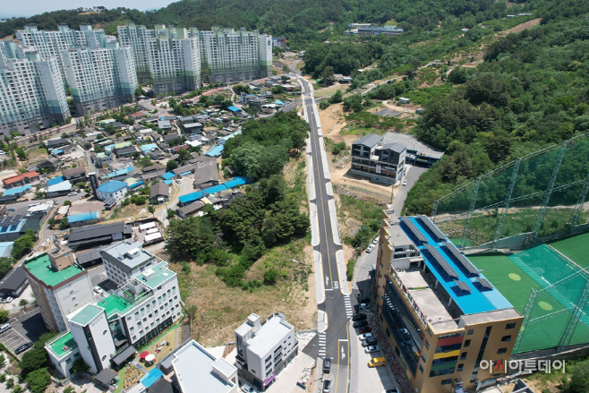 경산시- 경산시, 백천동 도시계획도로 개설로 정주 여건 개선