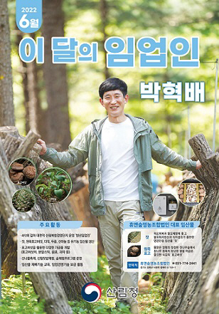 6월의 임업인 포스터