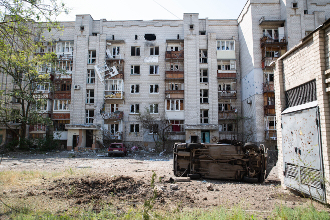 Ukrainian city of Severodonetsk
