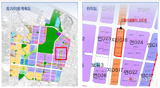 토지이용계획도 및 위치도