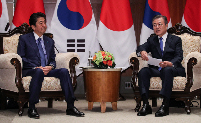 문재인 아베 정상회담