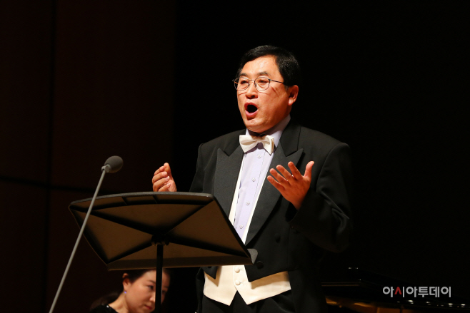 주낙영 경주시장이 14일 경주예당에서 열린 ‘2022 한국가곡의