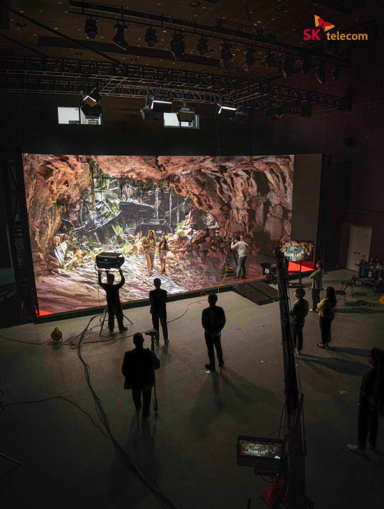 사진5.SKT, 글로벌 미디어 콘텐츠 제작 패러다임 선도