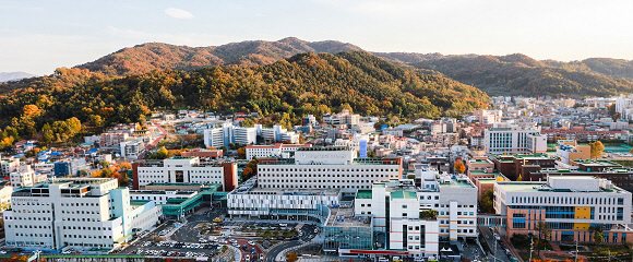 충남대학교병원 전경