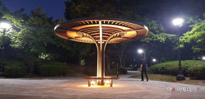 파고라 경관조명
