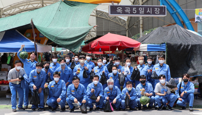광양제철소 지역 전통시장 방문 재개(1)
