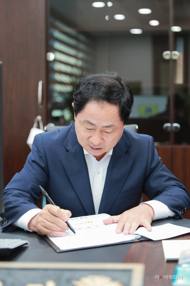 주광덕 남양주시장, 1호 결재로 인사 단행