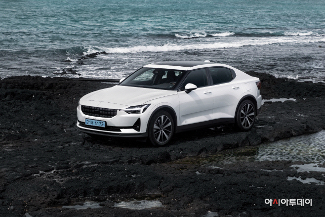 [이미지] 폴스타 2 제주도 정지컷 이미지