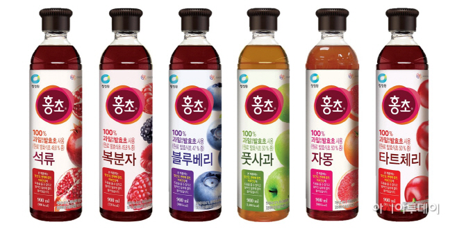 대상(주) 청정원 홍초 6종