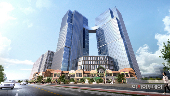 사진1_오산 현대테라타워 CMC 부감도