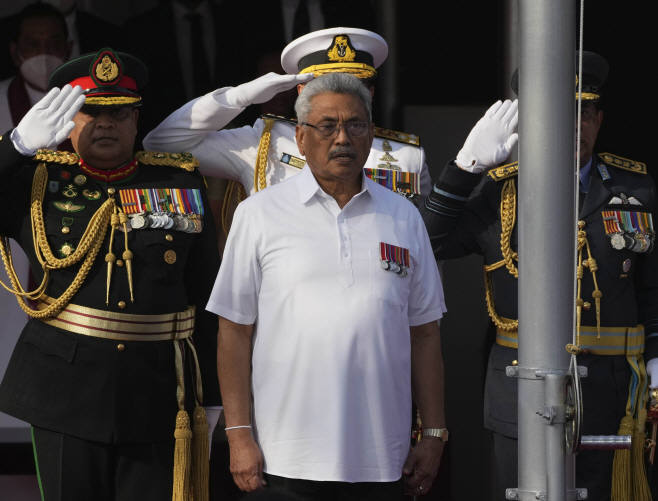 Sri Lanka Economic Crisis <YONHAP NO-5409> (AP)