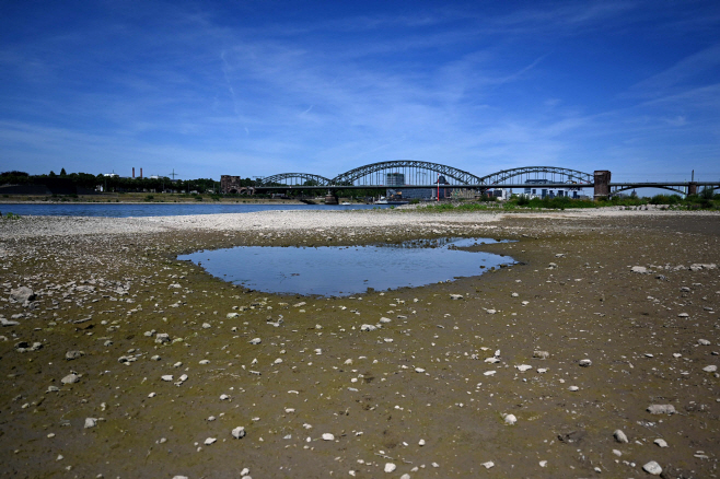 TOPSHOT-GERMANY-WEATHER-CLIMATE-HEATWAVE