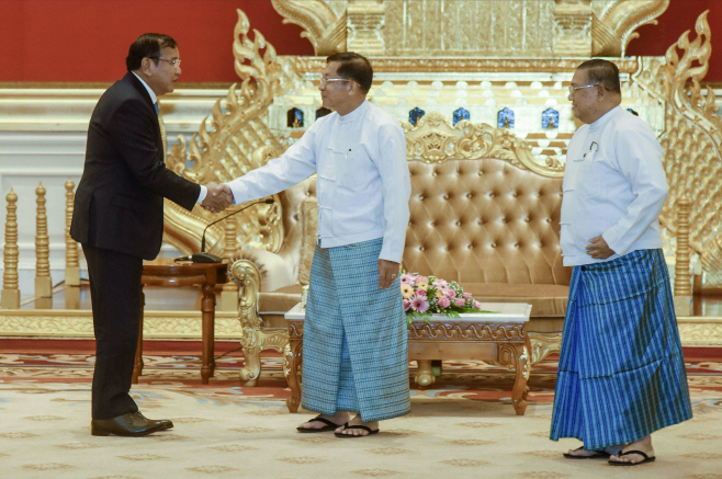 Cambodia Myanmar <YONHAP NO-4094> (AP)
