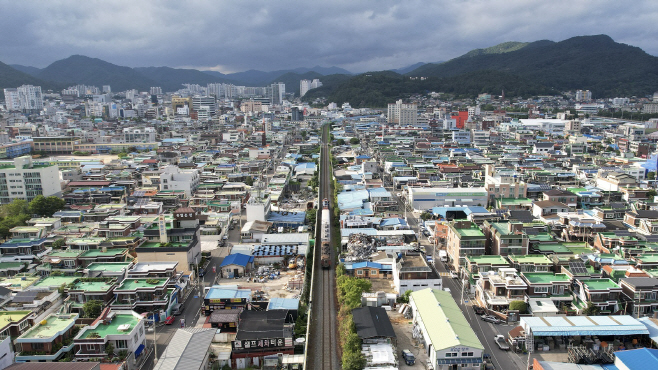 경전선 철도(순천 도심구간1)
