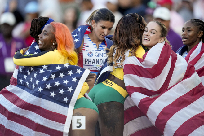 Worlds Athletics <YONHAP NO-3061> (AP)