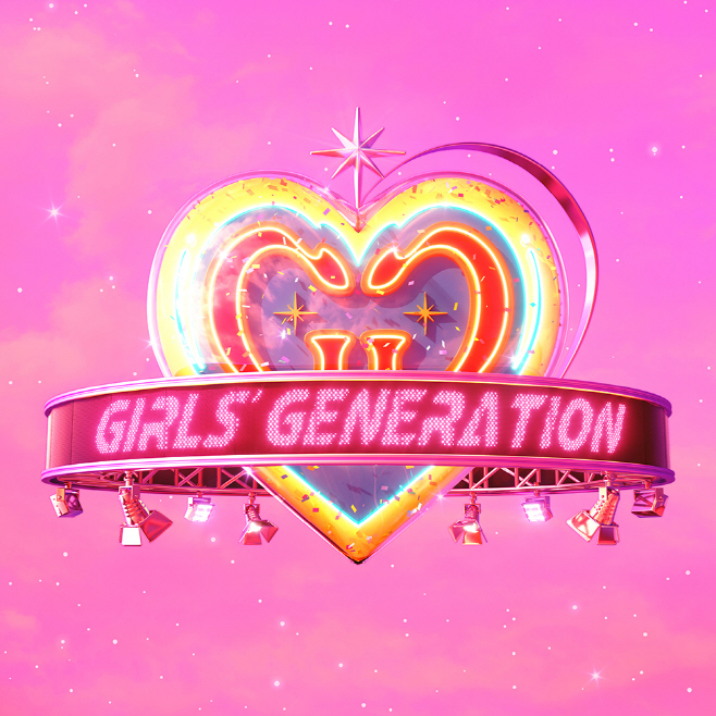 소녀시대 정규 7집 'FOREVER 1' 로고 이미지