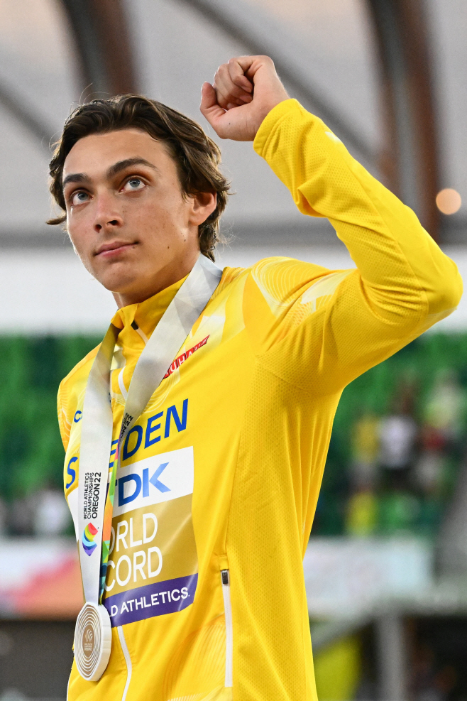 ATHLETICS-WORLD-2022-PODIUM <YONHAP NO-3716> (AFP)