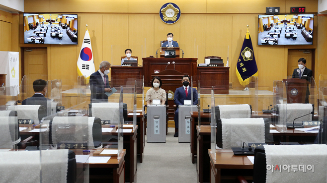 서산시의회, 전반기 원구성 완료