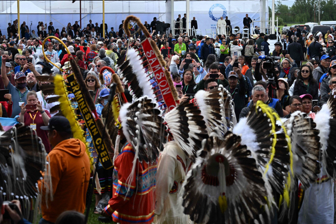 CANADA-POPE-VATICAN-INDIGENOUS