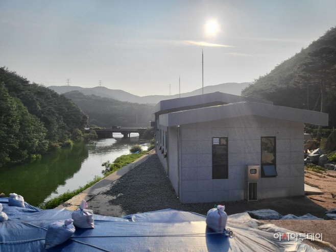 43억 들인 ‘서산용현 소규모 공공하수처리시설’ 생활오수 범