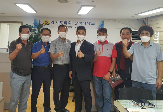 최민 도의원, 광명택시업계 현안 점검