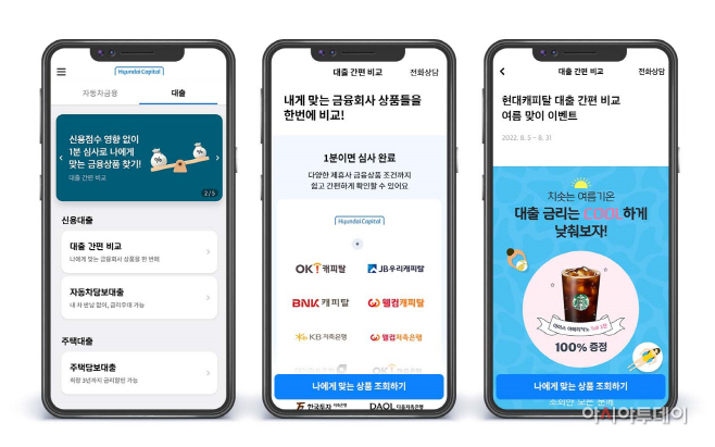 현대캐피탈 대출 간편 비교