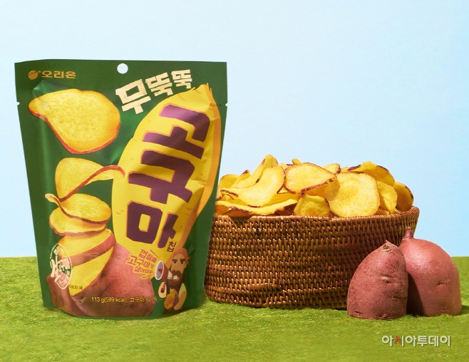 [오리온 사진자료] 무뚝뚝고구마칩 이미지