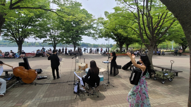 고양 버스커즈 버스킹 공연/제공=고양시
