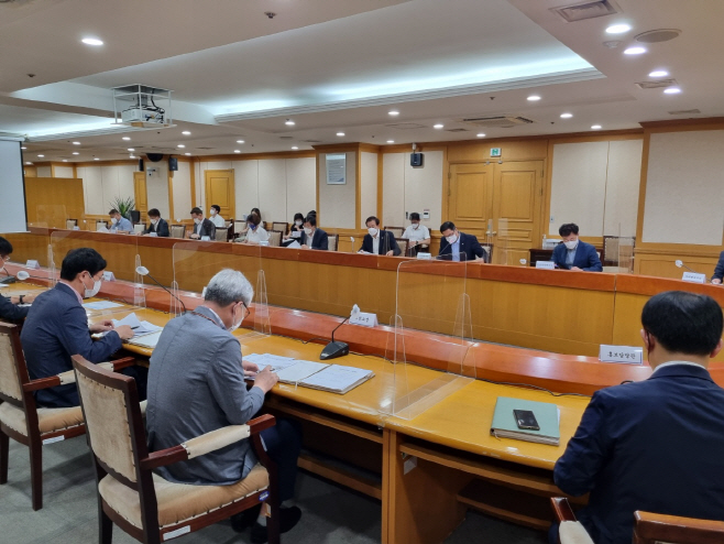 충주시 현안점검회의/제공=충주시
