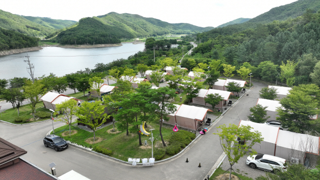 산소파크 글램핑 청송오토캠핑장
