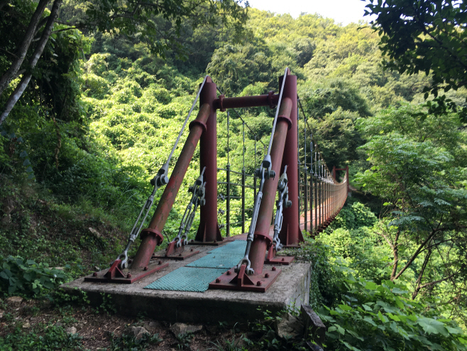 출렁다리 전경