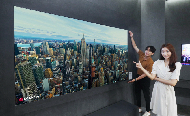 LGD K디스플레이 2022 2-97인치 OLED.EX