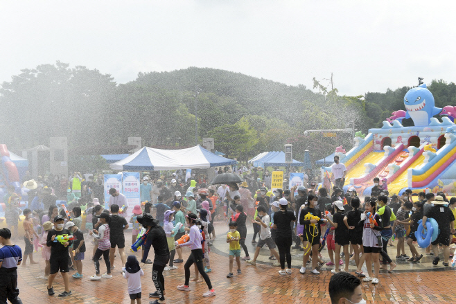 제4회 조례호수공원 물총축제2(행사전경)