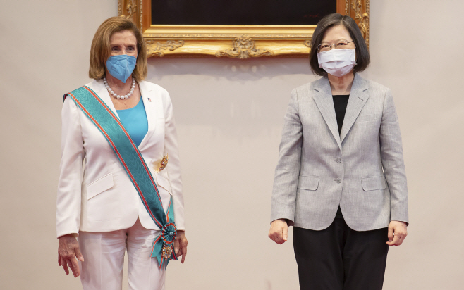 Taiwan Asia Pelosi <YONHAP NO-3385> (AP)