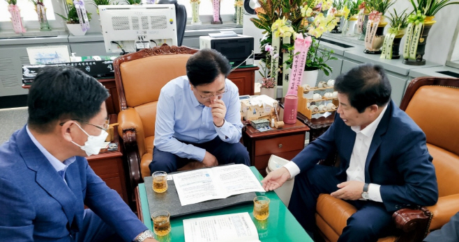 공영민 고흥군수, 휴가중에도 국비확보 노력