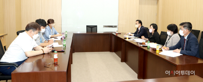 곽미숙 국민의힘 대표의원, 경기도 지체장애인협회 정담회 실시