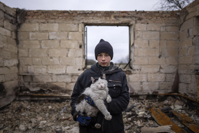 Russia Ukraine War Kyiv's Aftermath <YONHAP NO-2909> (AP)