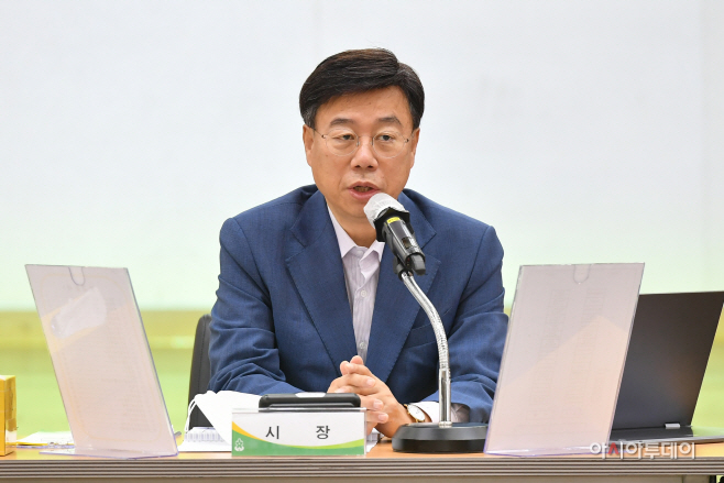 신상진 성남시장, “낭비성 예산 줄이고 수해복구에 집중”(1)
