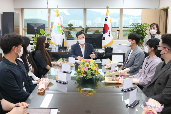 의왕, 우수직원