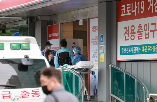 코로나19 위중증 환자 597명, 연일 재유행 '최다'