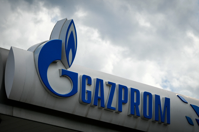 러시아 국영가스업체 '가스프롬' 로고
