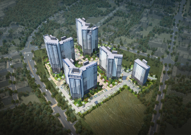사진자료_충북 음성 공동주택 사업 조감도